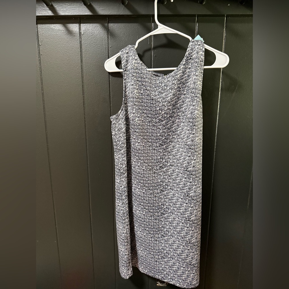 Elegant Black and White Women's Dress